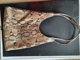 Handtasche aus kunst- Schlangenleder