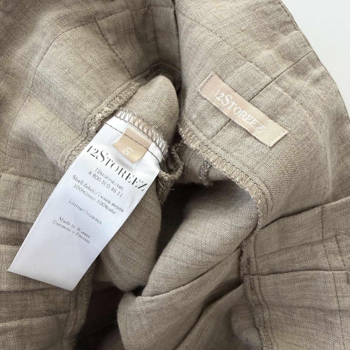 Pantaloni: 12 Storeez High Rise Linen Pants – Nuovo (secondo la descrizione) da Emmen venduto da Avviivva_Com2023 6