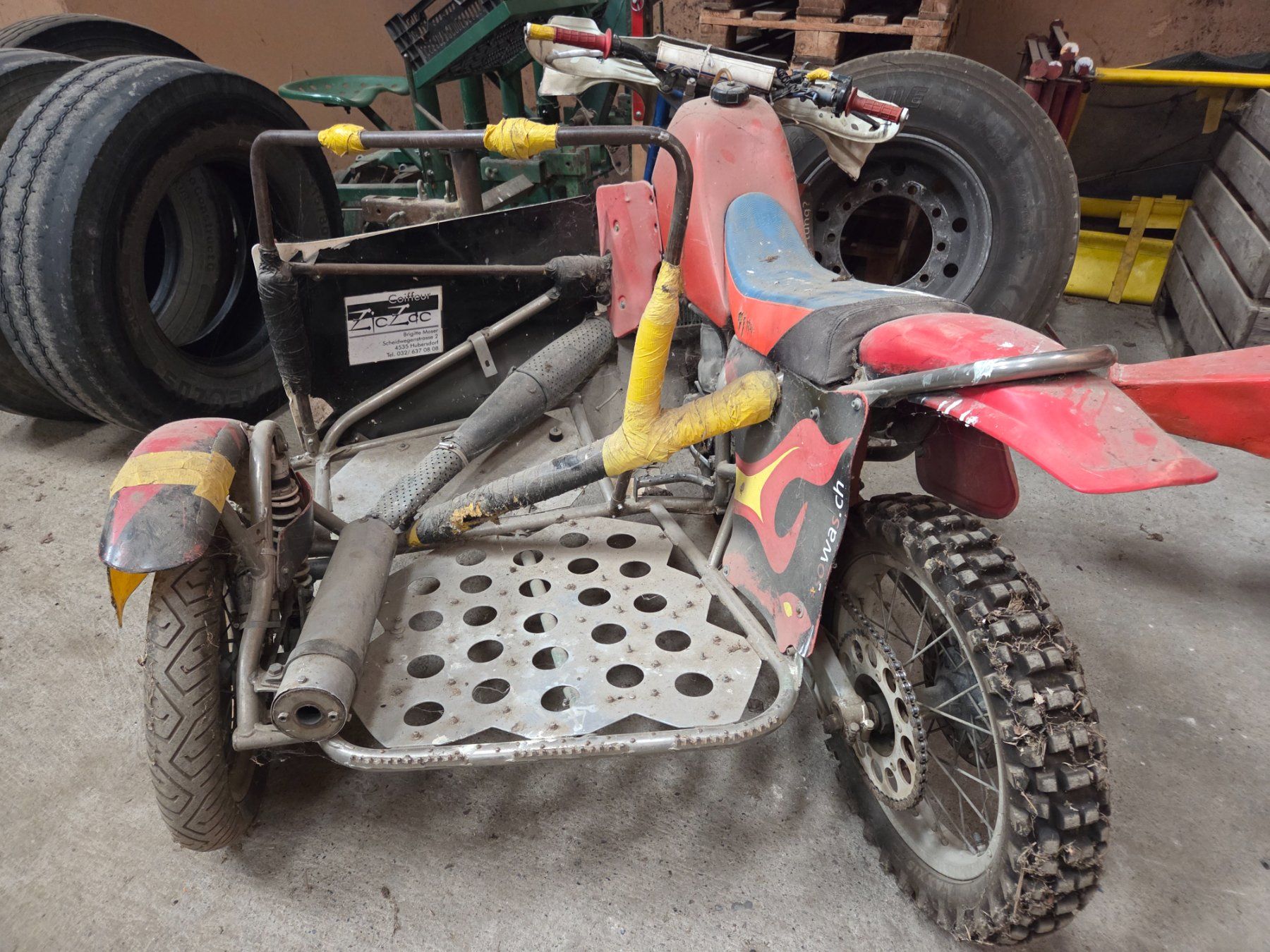 Seitenwagen: Motocross Seitenwagen – Gebraucht aus Sins von and_66qh