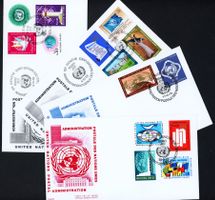 UNO Genf 1969/70: erste Serie auf FDC