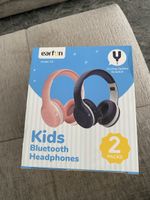 EarFun K2 Kids Bluetooth Kopfhoerer 2er Pack blau pink