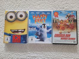 3 DVD's für Kinder