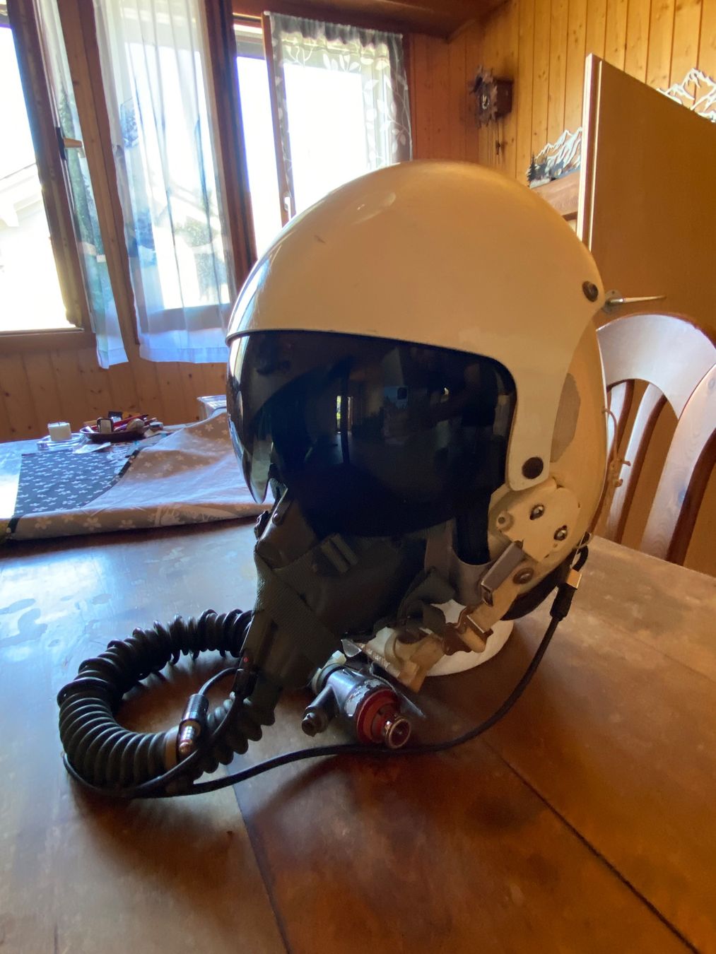 Casques & visières: Pilotenhelm Luftwaffe Aviatik – D'occasion à Buochs par snowman07 3