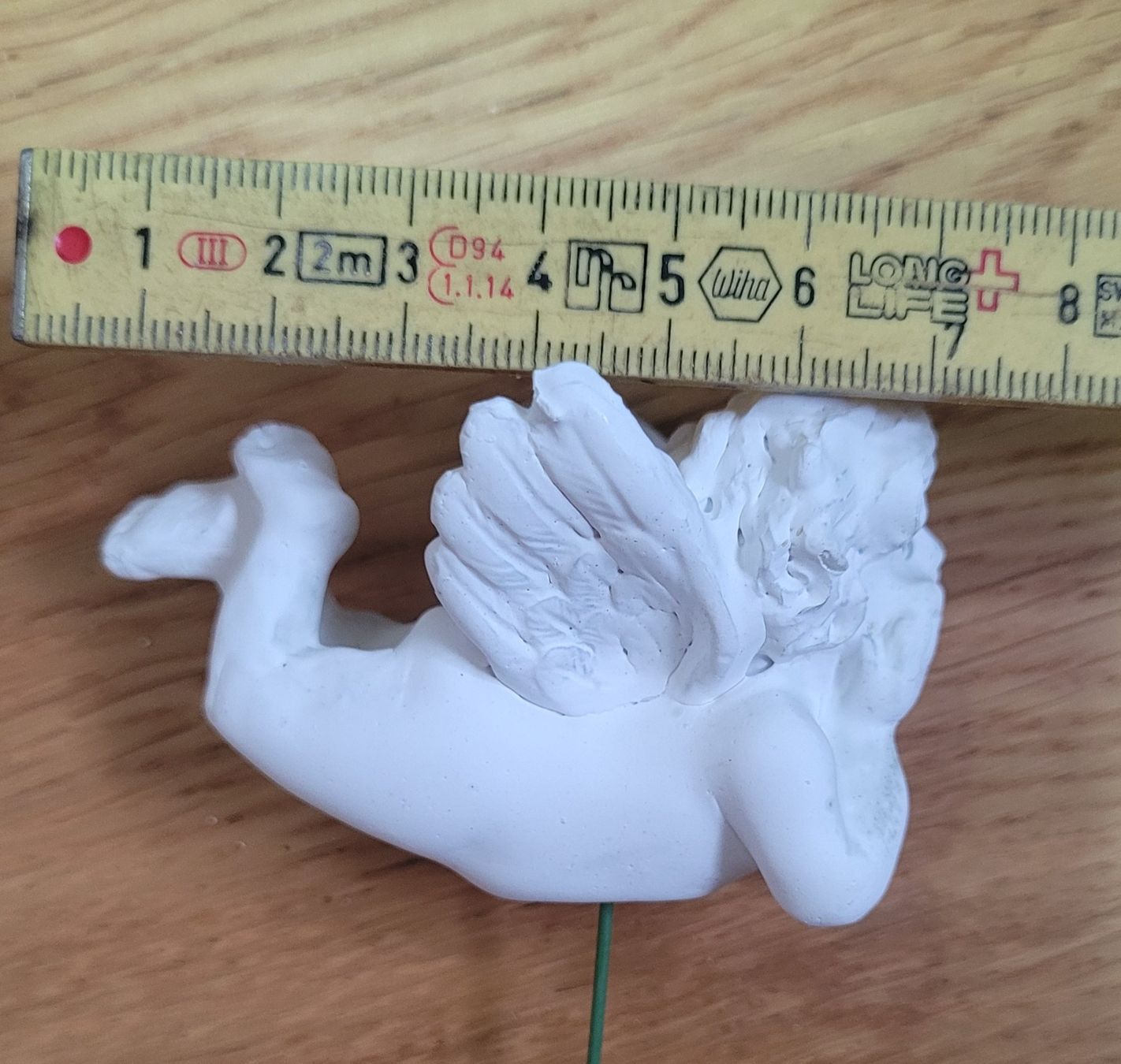 Tutte le decorazioni: 12 Engel Figuren Gips weiss, Neu! – Nuovo e nell'imballaggio originale da Lupfig venduto da Angel17
