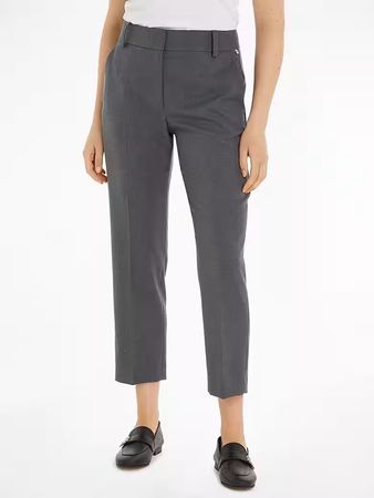 TOMMY HILFIGER Hose Slim Straight Pant grau Gr. 44