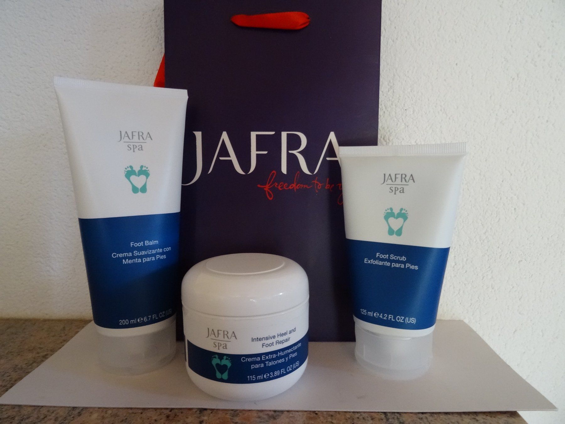 Pediküre: JAFRA Fusspflege m Pefferminz Peeling – Neu und originalverpackt aus Dörflingen von rudis-55 1