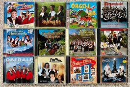 13 CD Volksmusik LÄNDLER-OLDIES BÄRGANDACHT HÄNNI VIA MALA