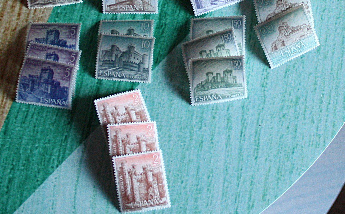 Alle Briefmarken: 24 Briefmarken Spanien ungestempelt – Gebraucht aus Flüelen von Alt-und-Neu 1
