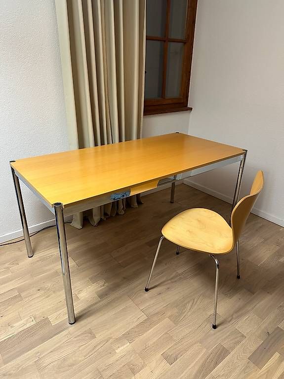 USM Schreibtische: Bureau USM Haller en plaqué hêtre naturel // Ref. AY0360 – Gebraucht aus Ravoire von ARKY_s