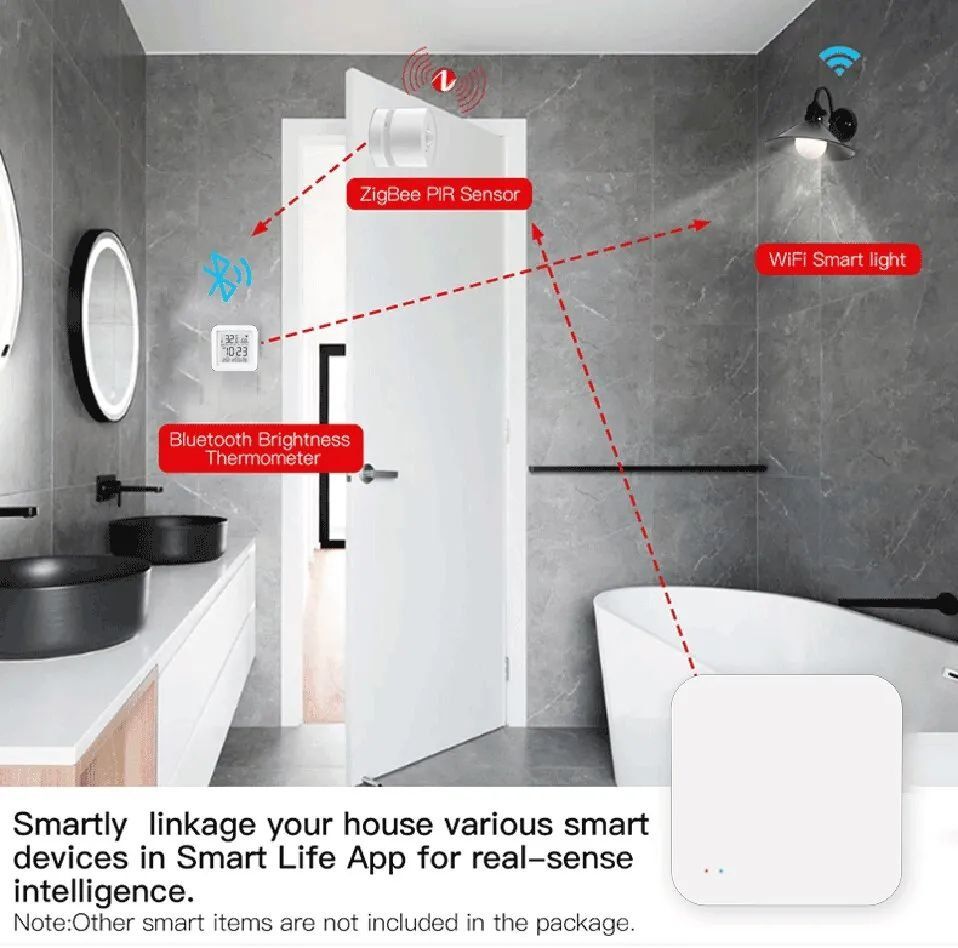Interruttori: Tuya Multi-Mode-Wireless-Smart-Home-Gateway für Zigbee – Nuovo e nell'imballaggio originale da Genève venduto da Top-Trend 2
