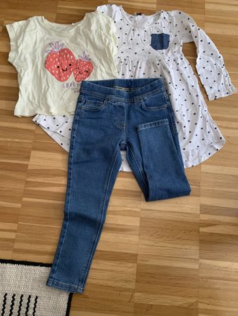Kleines Kleiderpaket Kind Mädchen Gr. 110