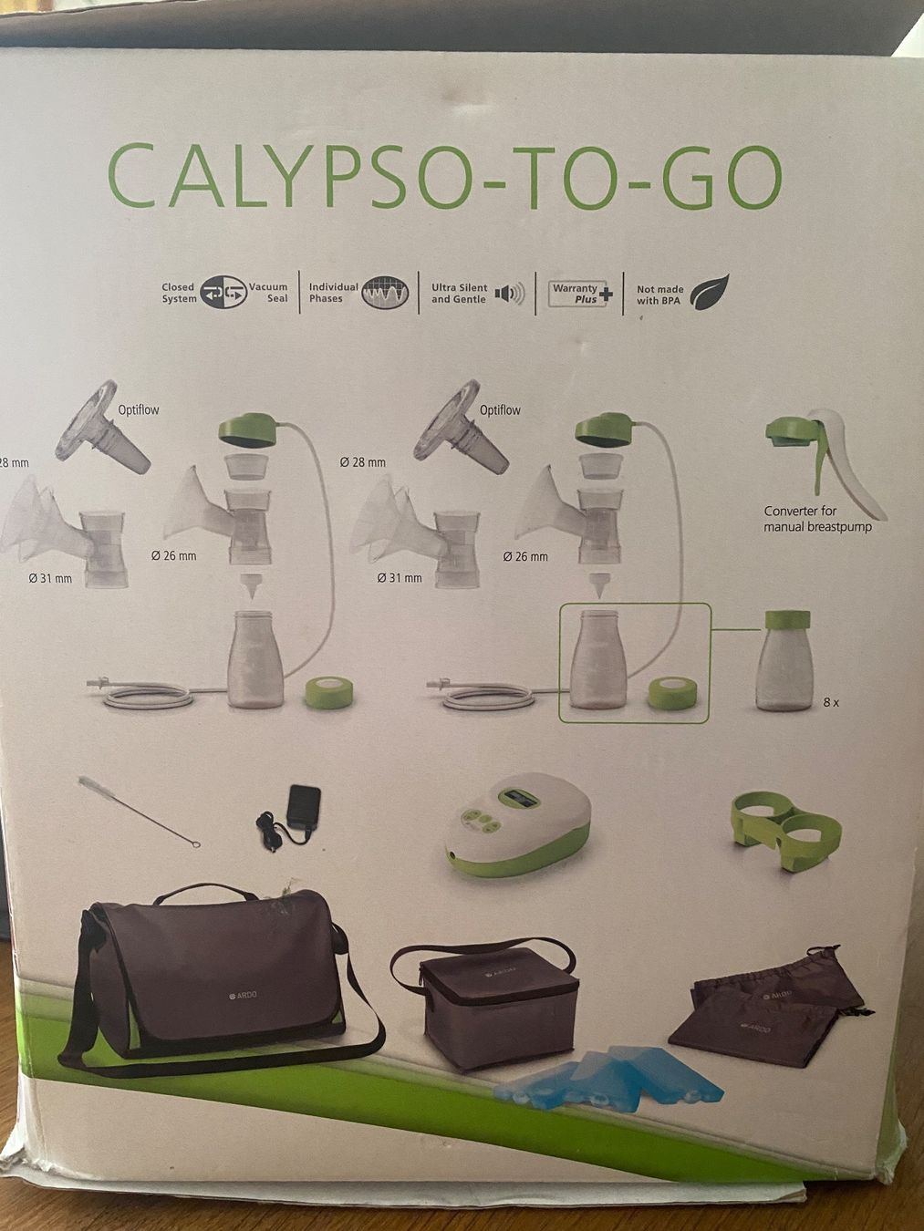 Ardo Accessori per l’allattamento: Ardo Doppelmilchpumpe to Go – Usato da Luzern venduto da Off_123 1