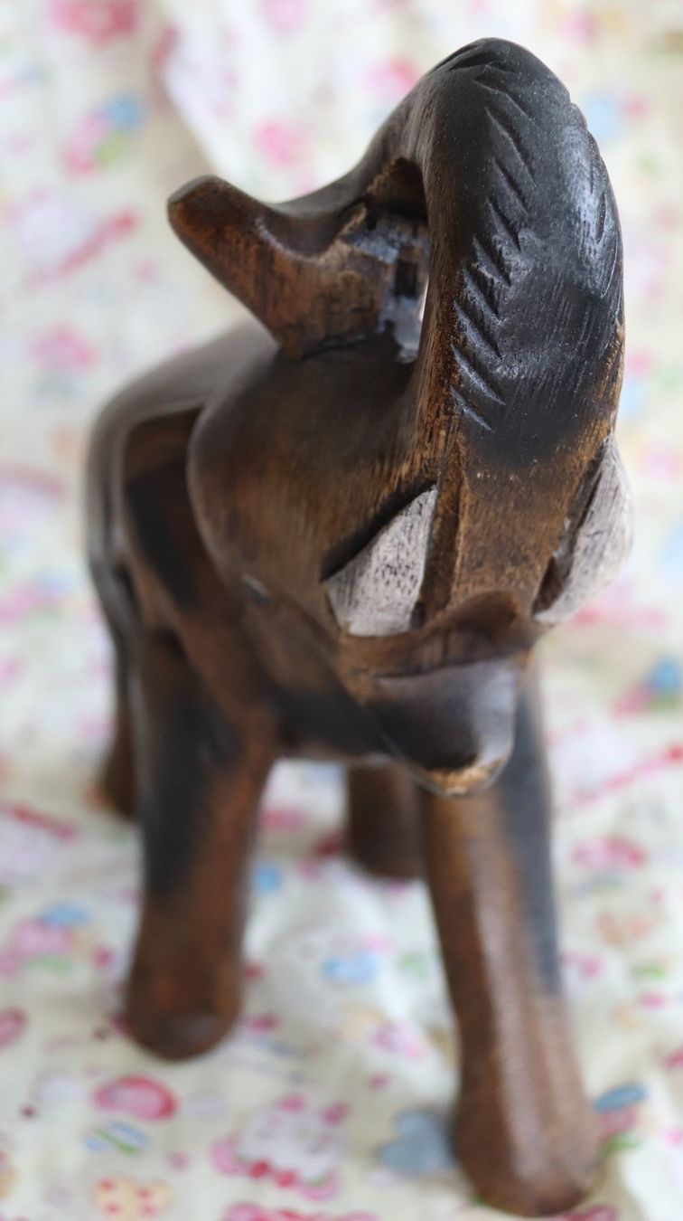 Sculture & Statue: Elefant aus Holz geschnitzt – Usato da Glattfelden venduto da Sirax 3