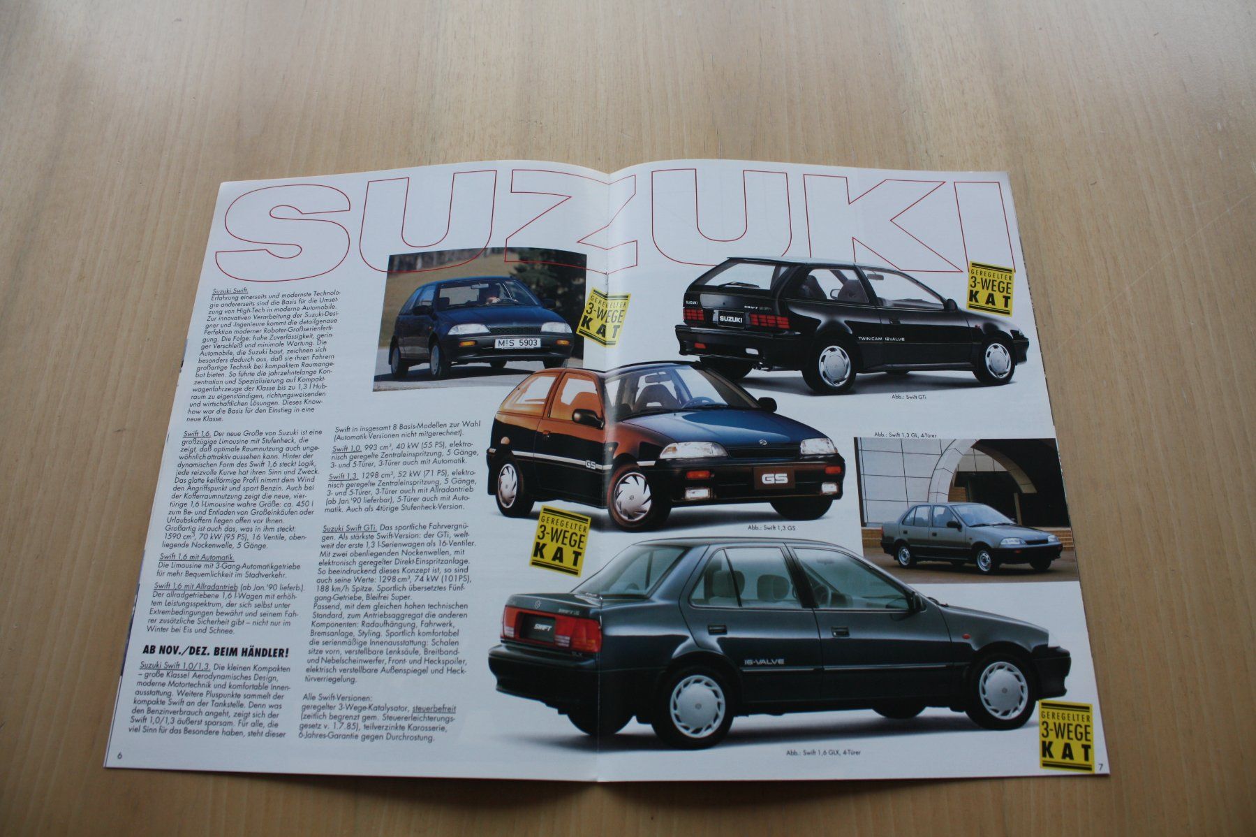 Dokumente: Suzuki Modell-Programm Prospekt – Gebraucht aus Wikon von erwin400 3