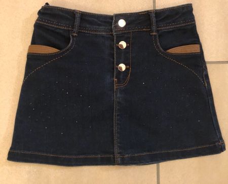 Mädchen Jeans Jupe von Mayoral Gr. 122