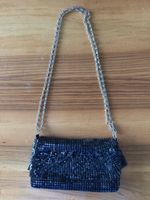 Abendtasche mit Kette schwarz neuwertig