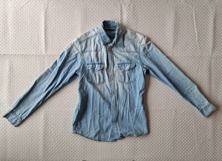 Jack & Jones Vintage Hemd, hellblau, Grösse S