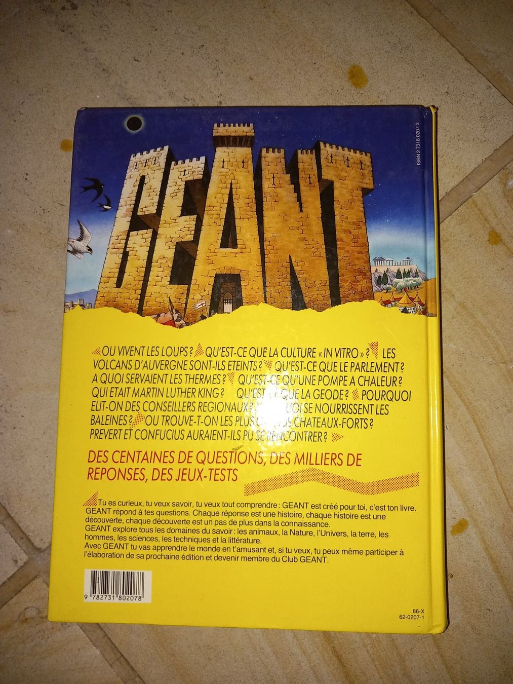 Libri: Géant l'encyclopedie des curieux 1987 – Usato da Le locle venduto da juliensaran 4