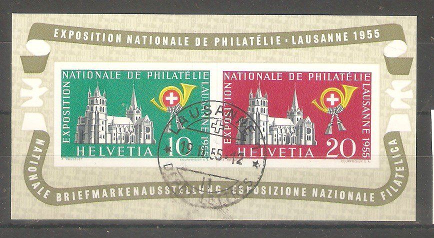 Alle Briefmarken: Block Lausanne gest, – Gebraucht aus Lausanne von Whorvath