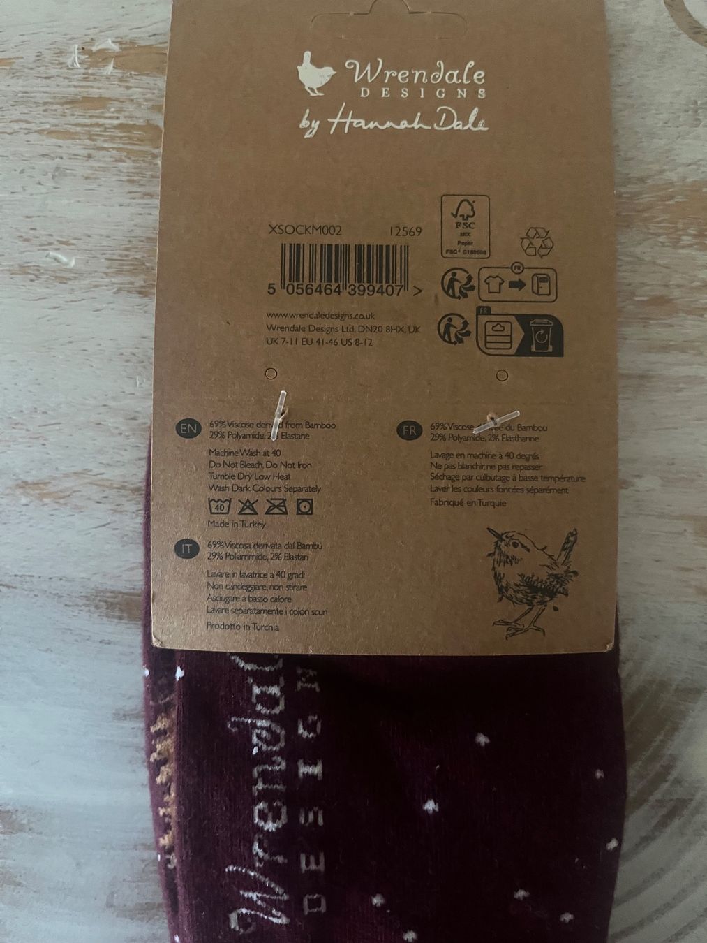 Socken: Wrendale Hochlandrind Socken – Neu und originalverpackt aus Bülach von creami 1