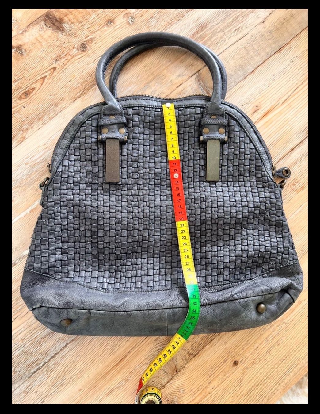 Lässig Borse da donna: Taubenblaue BERLIN BAG – Usato da Schaan venduto da kse_rf29 3