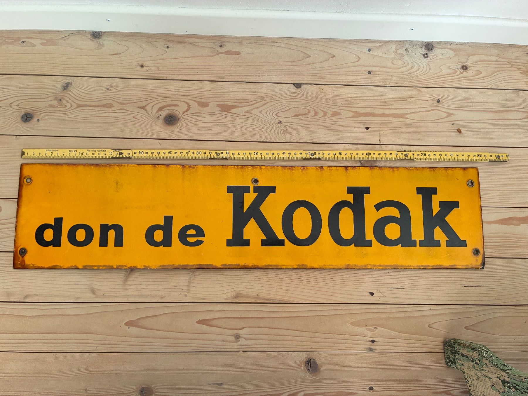 Insegne: Altes Emailschild don de Kodak – Usato da Steffisburg venduto da Reitschel5 2