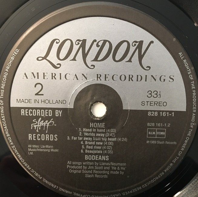 Dischi in vinile: BoDeans - Home (LP) – Usato da Grüningen venduto da azulgrisvinyl 3