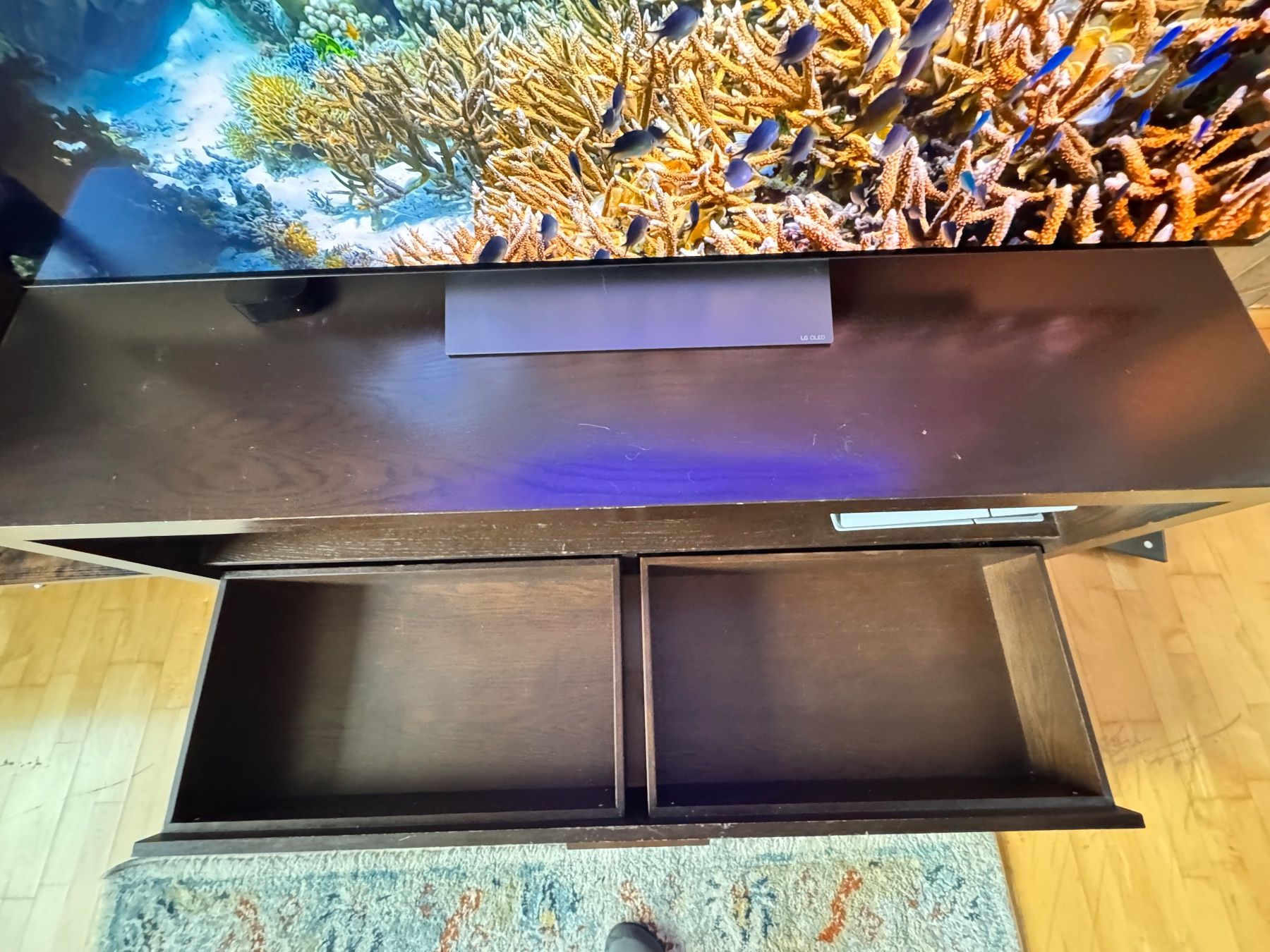 Mobili TV: TV Möbel / Lowboard Holz Braun – Usato da Wallisellen venduto da GLTL 4