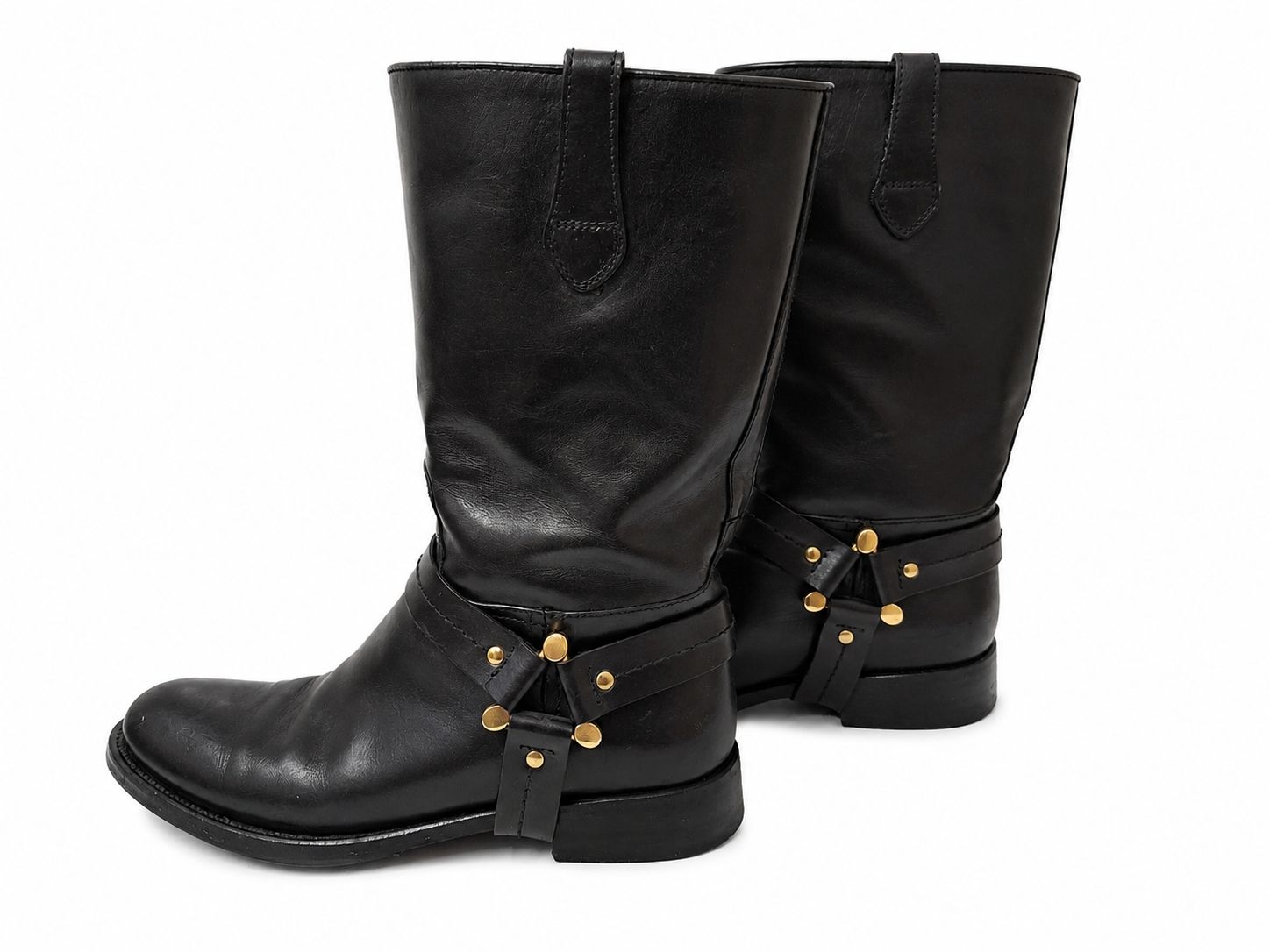Chaussures femmes: Benson's Leder Stiefel  Gr. 37.5 - 38 – D'occasion à Greifensee par and_h52v