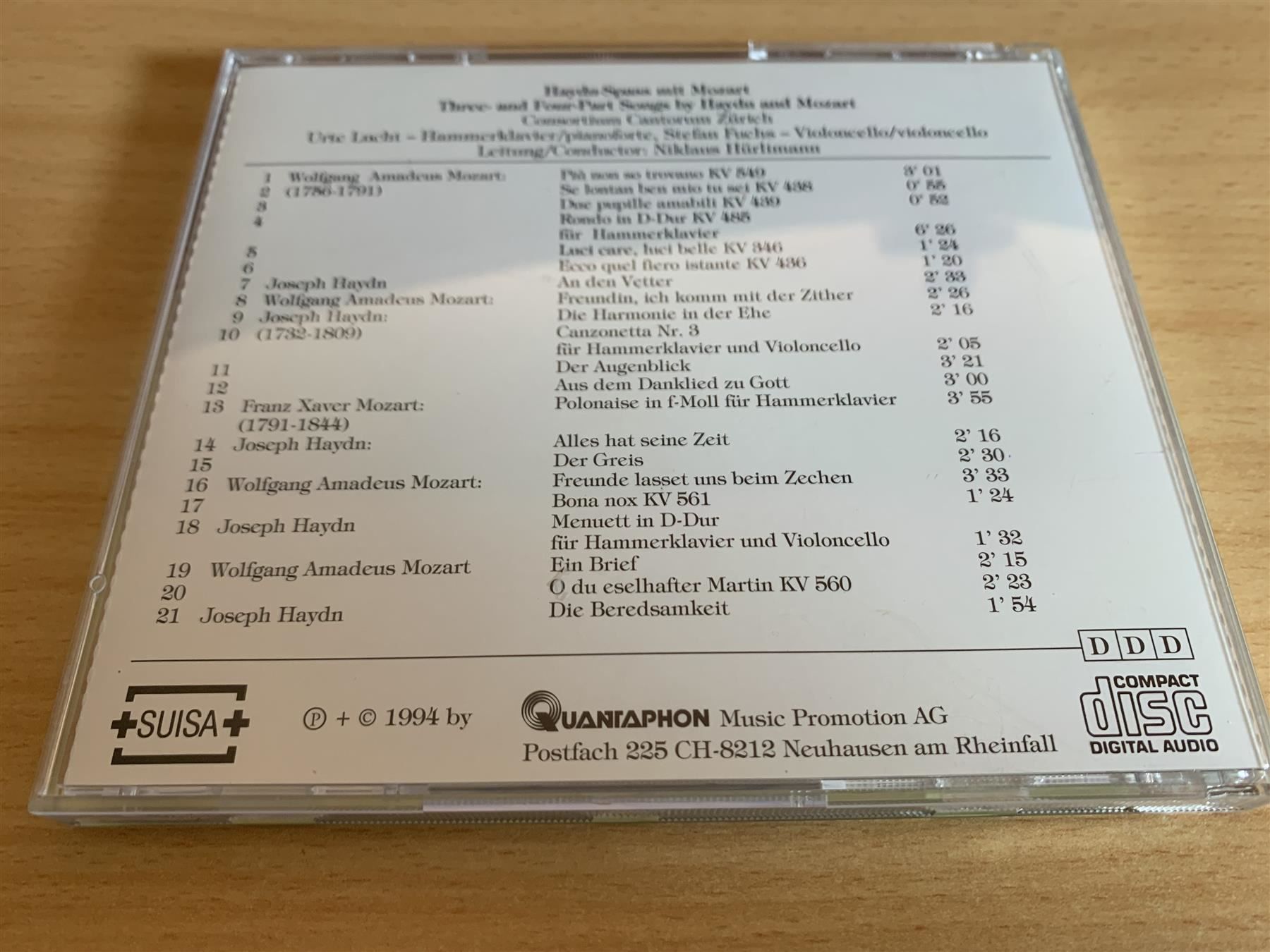 CD: Haydn-Spass Mit Mozart – Usato da Rikon im Tösstal venduto da Alpenmutz 1