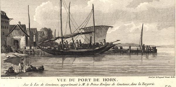Incisioni: Horn Originalkupferstich 1780 – Usato da Rafz venduto da Helvet32 1