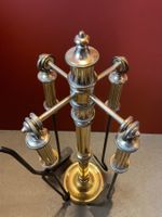 Antikes altes 5 teiliges KAMIN Besteck Set aus Messing