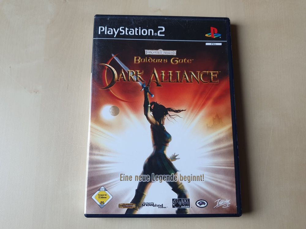 Sony Playstation PS2 - Baldur's Gate : Dark Alliance - Notice / Instruction