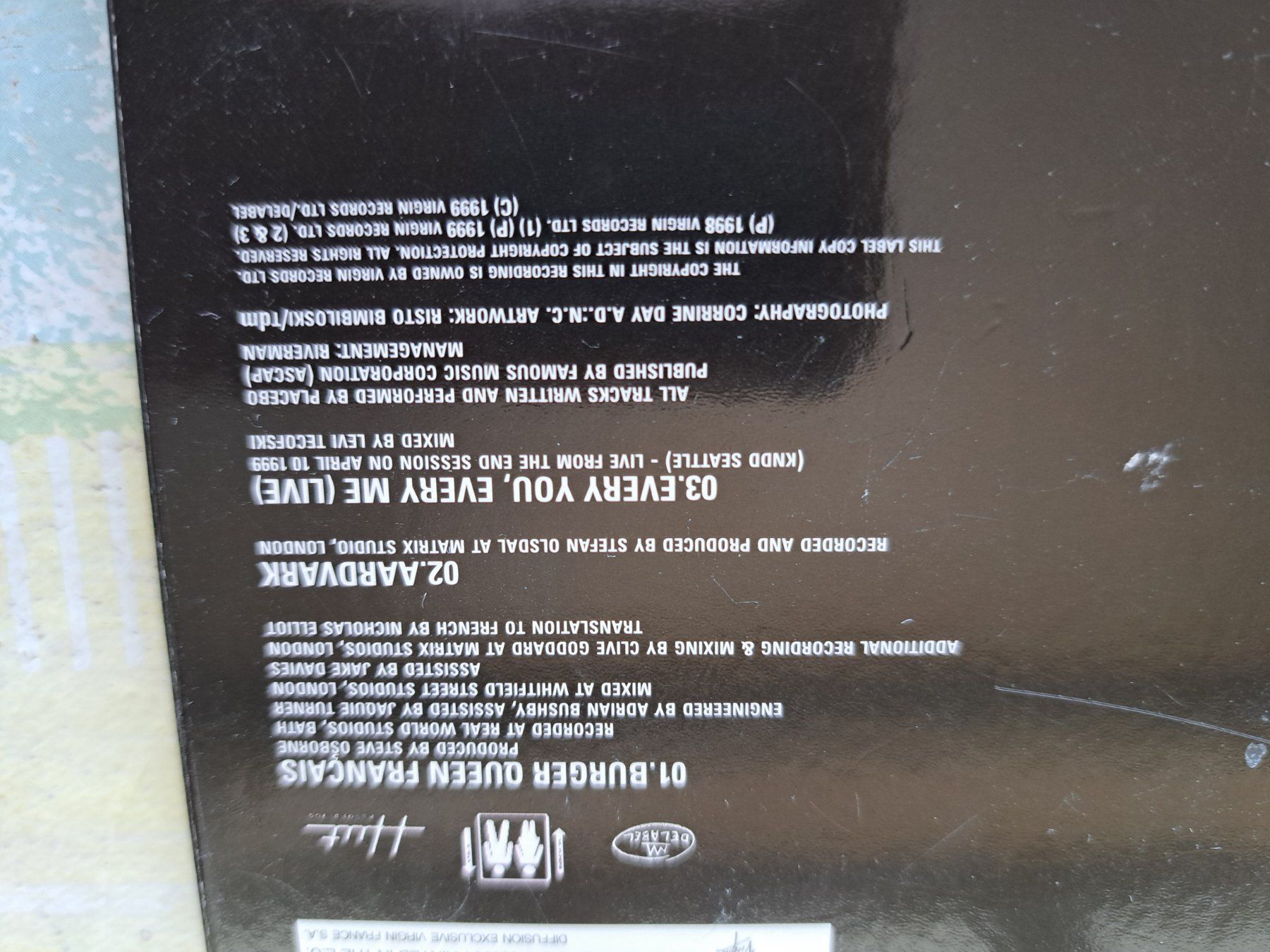 CDs: Cd Placebo - Burger queen Français – Gebraucht aus Pully von bro_n52j 2