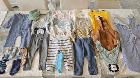 Babykleider Set Gr. 80, Bodies, Strampler,  27 Stück Top!