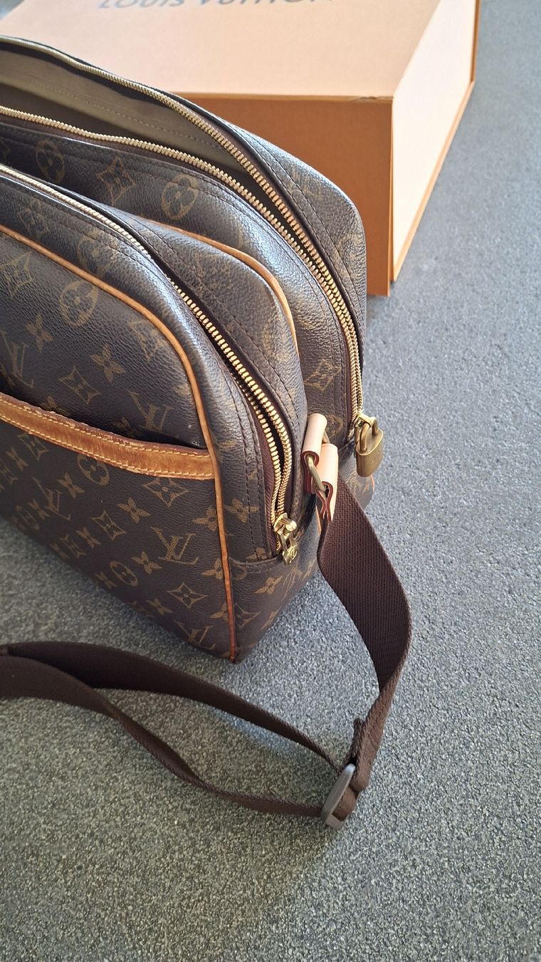 Louis Vuitton Taschen: Vintage Louis Vuitton Porter – Gebraucht aus Hünenberg von 1902 5