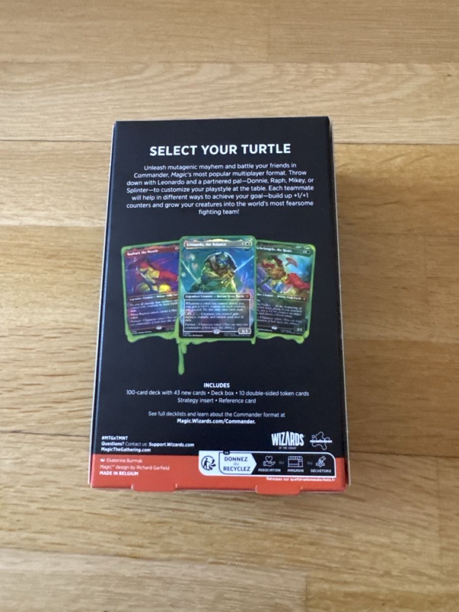 Magic The Gathering Carte collezionabili: Magic: The Gathering - Turtle Power Precon – Nuovo e nell'imballaggio originale da Zürich venduto da phobiateam 1