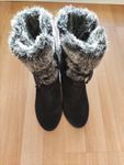 minelli leather fur super cute boot 36
