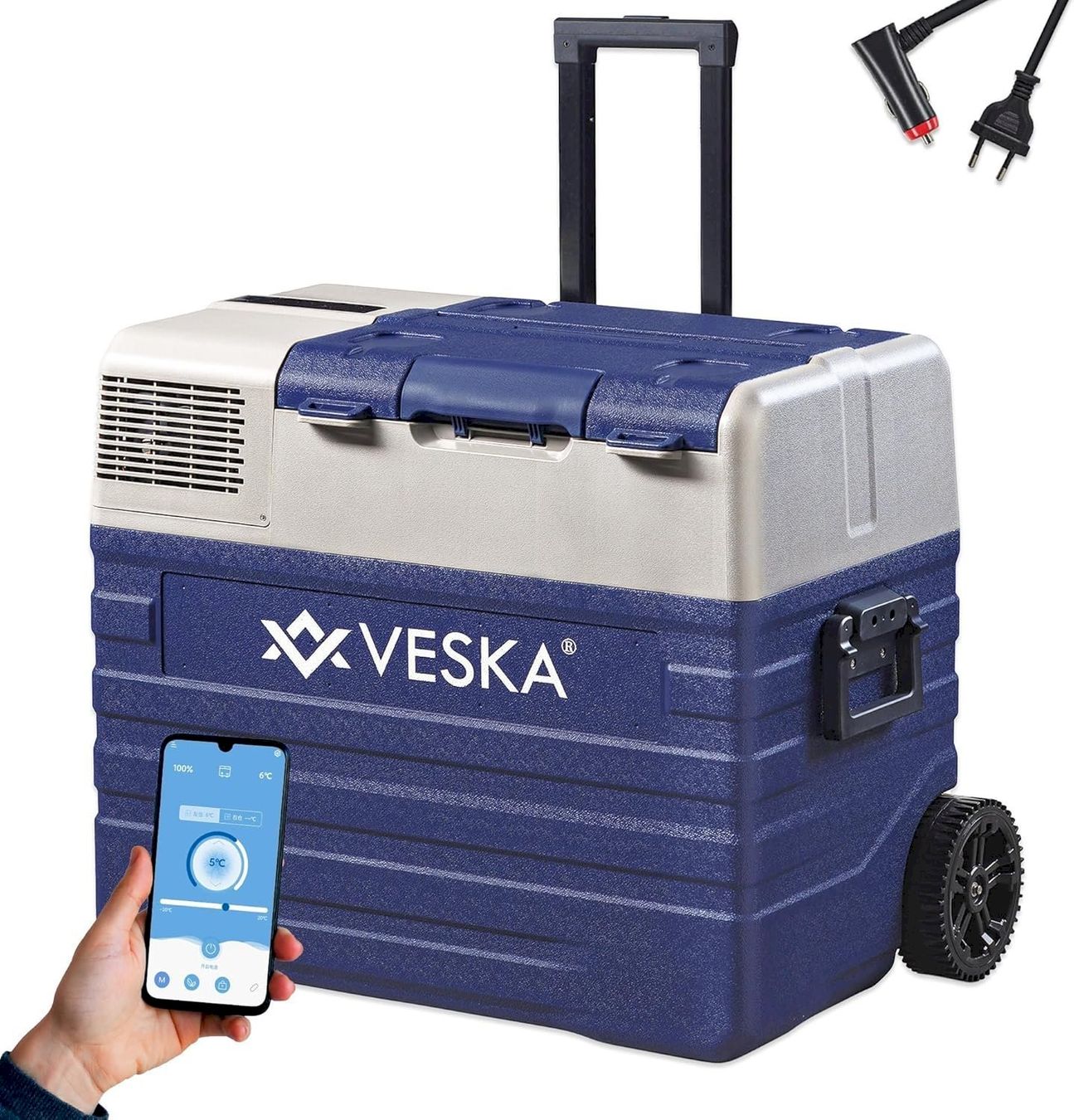 Cucinare, Mangiare & Bere: Kompressor Kühlbox 52L BLAU – Nuovo e nell'imballaggio originale da Bottighofen venduto da zaap