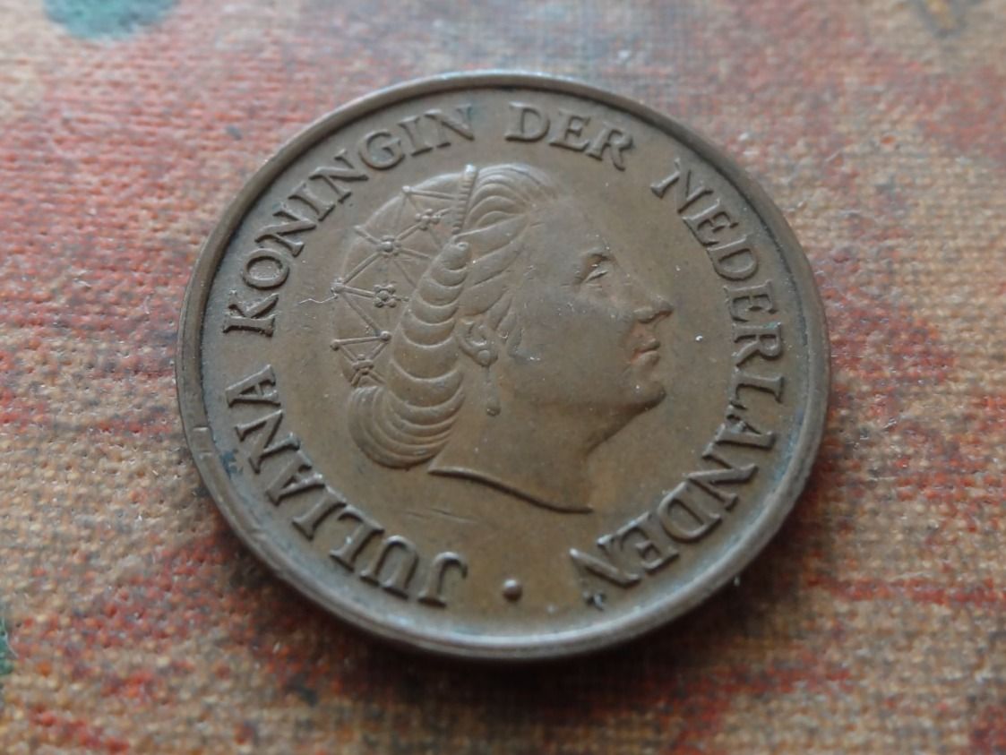 Tutti le monete: PAYS-BAS  Nederland  5  Cent  1965 – Usato da Romanel-sur-Lausanne venduto da Swift13 1