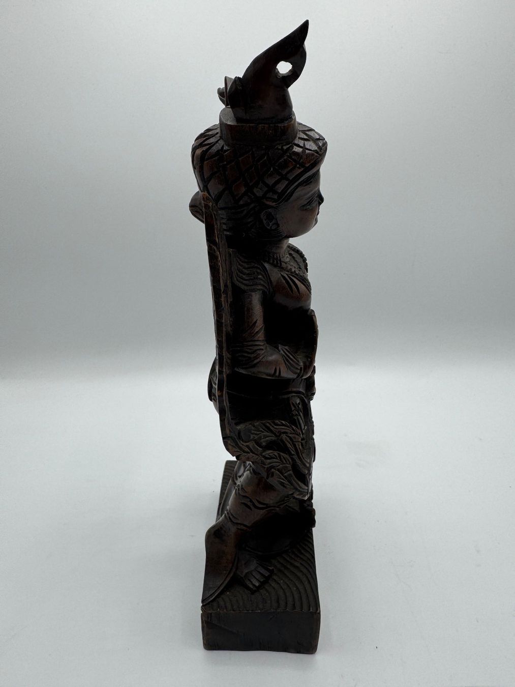 Figuren: Asiatische Holzfigur, Handarbeit – Gebraucht aus Sachseln von BONATI01 2