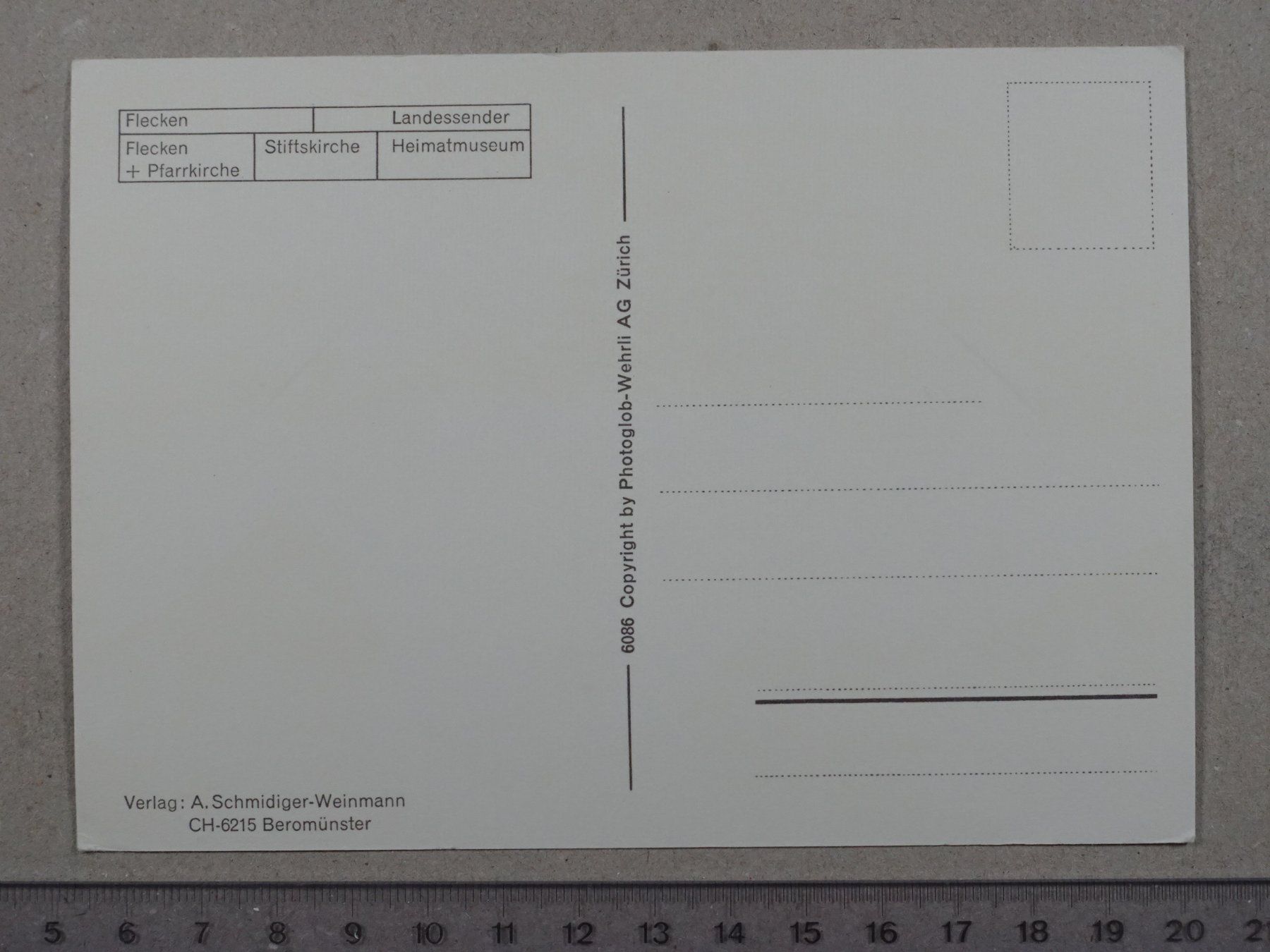 Ansichtskarten: Beromünster – Gebraucht aus Lenzburg von fh1 1