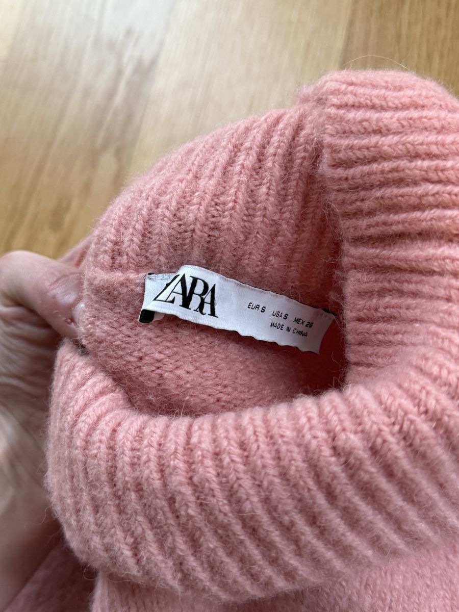 Zara Maglioni & Felpe: Zara Damenpullover Rosa Gr. S Cropped Rollkragenpullover – Usato da Ebikon venduto da her_82yr 1