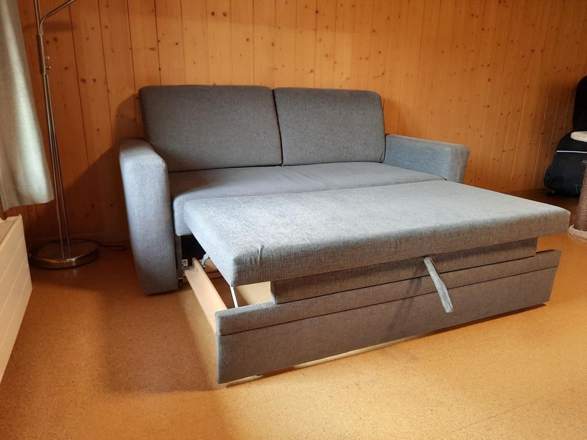 Sofas: Gemütliches Schlafsofa grau  – Gebraucht aus Schlosswil von mae_krx8 4