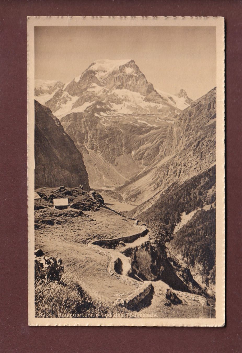 Cartoline postali: BAUMGARTENALP - Tödi – Usato da Pully venduto da nicecards