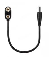 9V Batterie Clip mit DC Jack