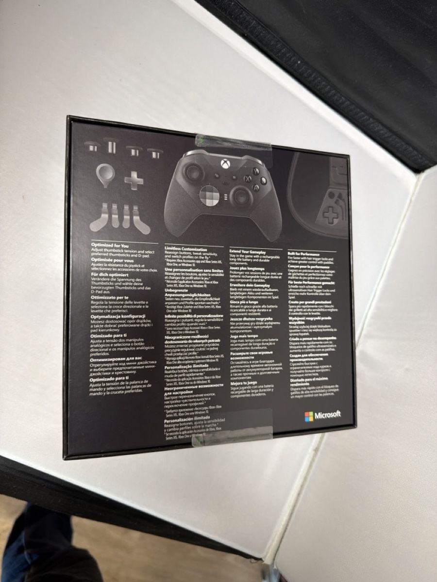 Controller: Xbox Elite Wireless Controller Series 2 schwarz neu – Nuovo e nell'imballaggio originale da Wauwil venduto da chiraluna 1