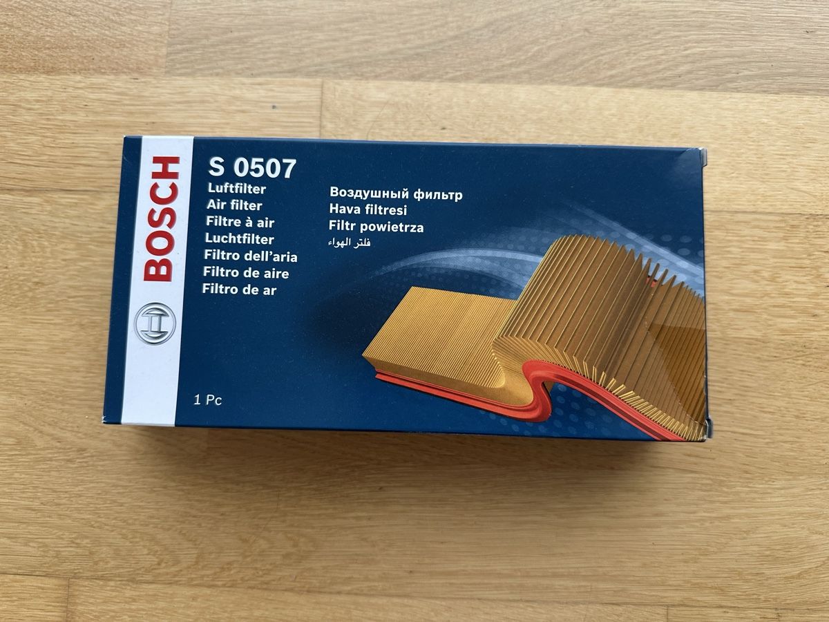 Bosch Tutti pezzi di ricambio auto: Filtre à air Bosch S 0507 neuf – Nuovo e nell'imballaggio originale da Reconvilier venduto da aythecK