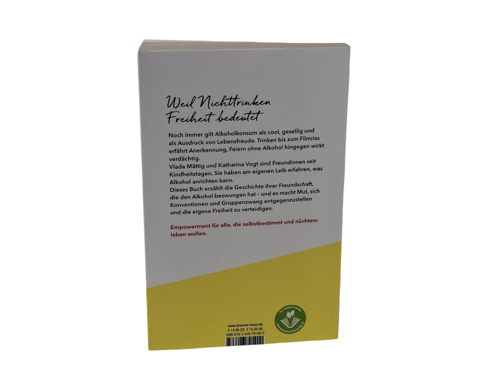 Livres: KNAUR Taschenbuch Rauschlos glücklich – D'occasion à Wil SG par Restwert_Wil 2
