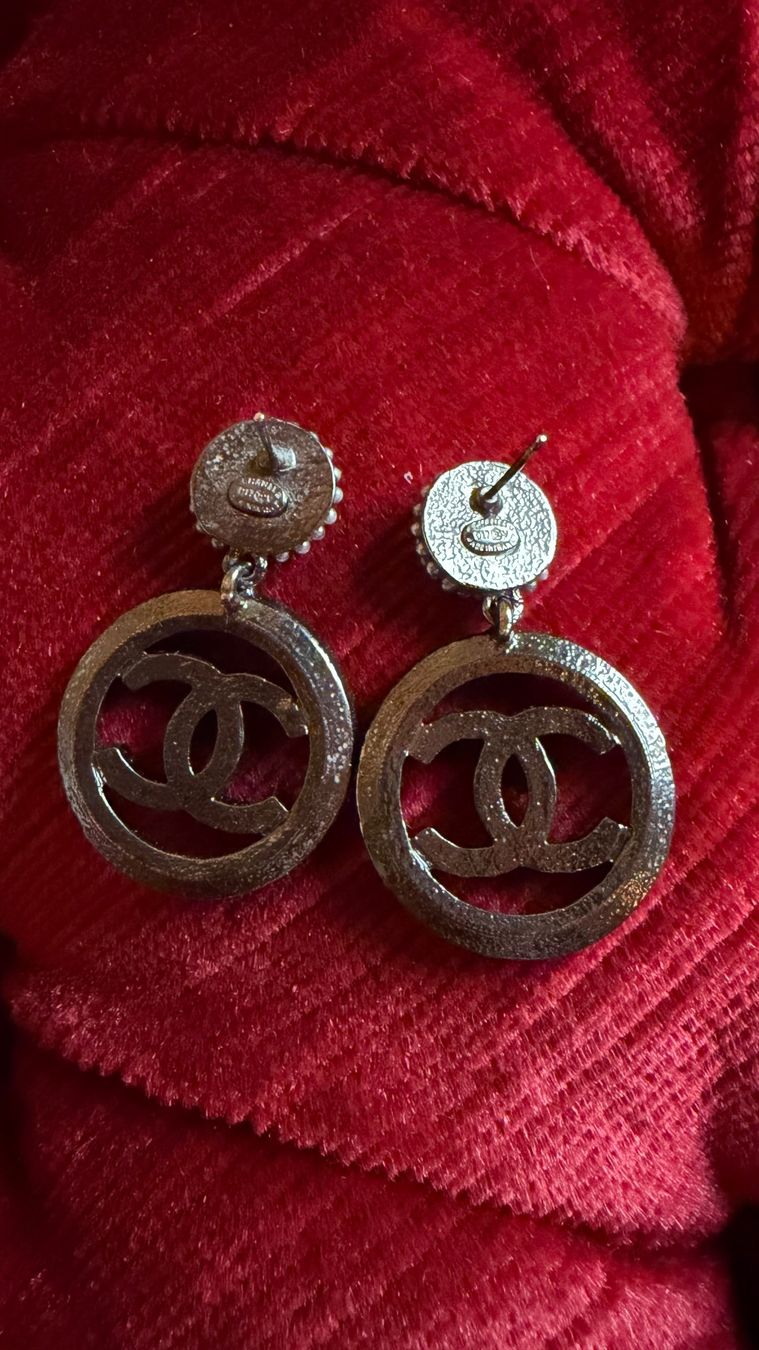 Chanel Orecchini pendenti & Orecchini a lobo: CHANEL 100% originale Ohrringe – Usato da Interlaken venduto da Bona55 2